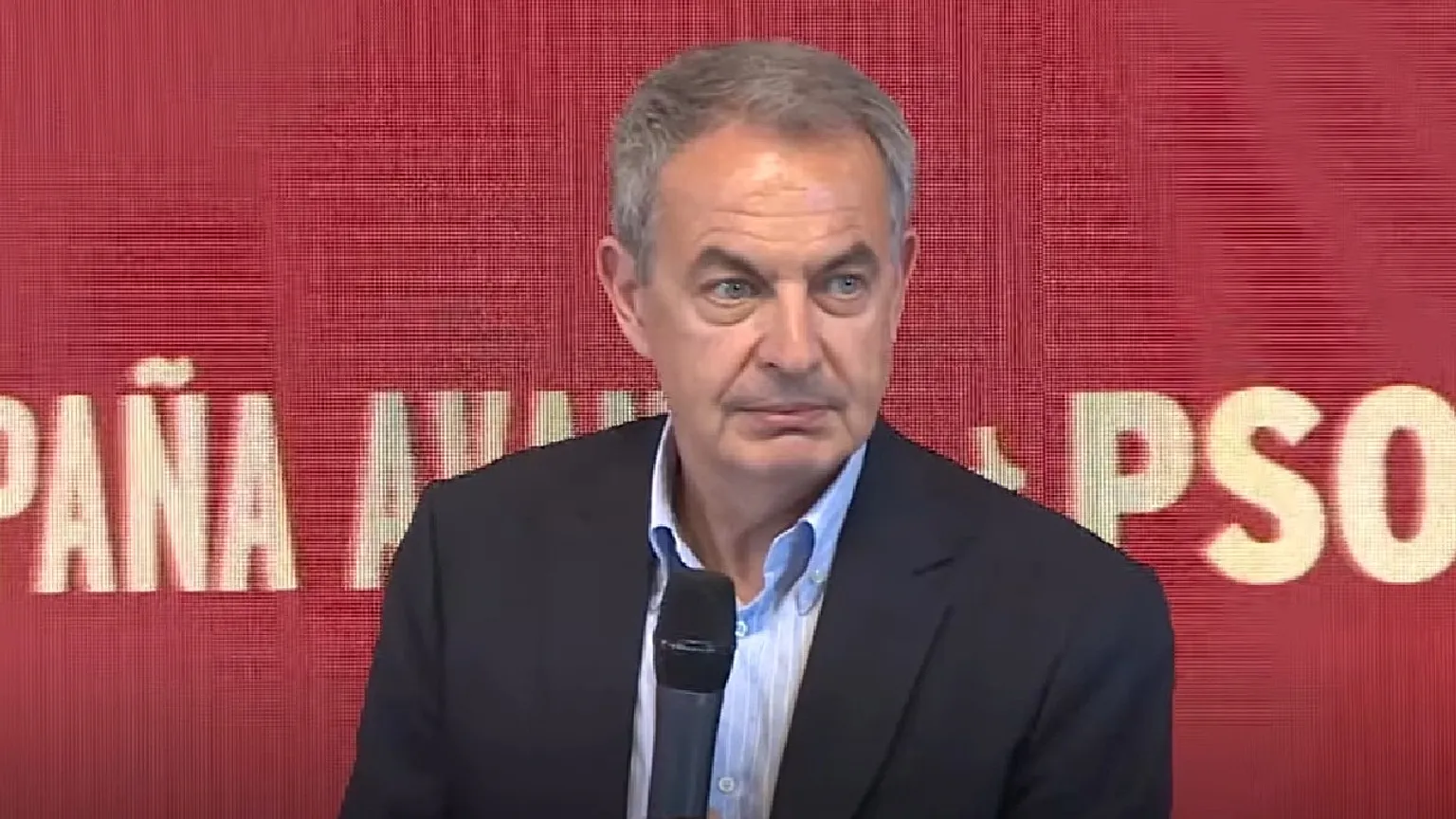 El juez José Luis Calama durante una conferencia sobre el caso Plus Ultra