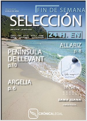 Portada de revista sobre estilo de vida y entretenimiento