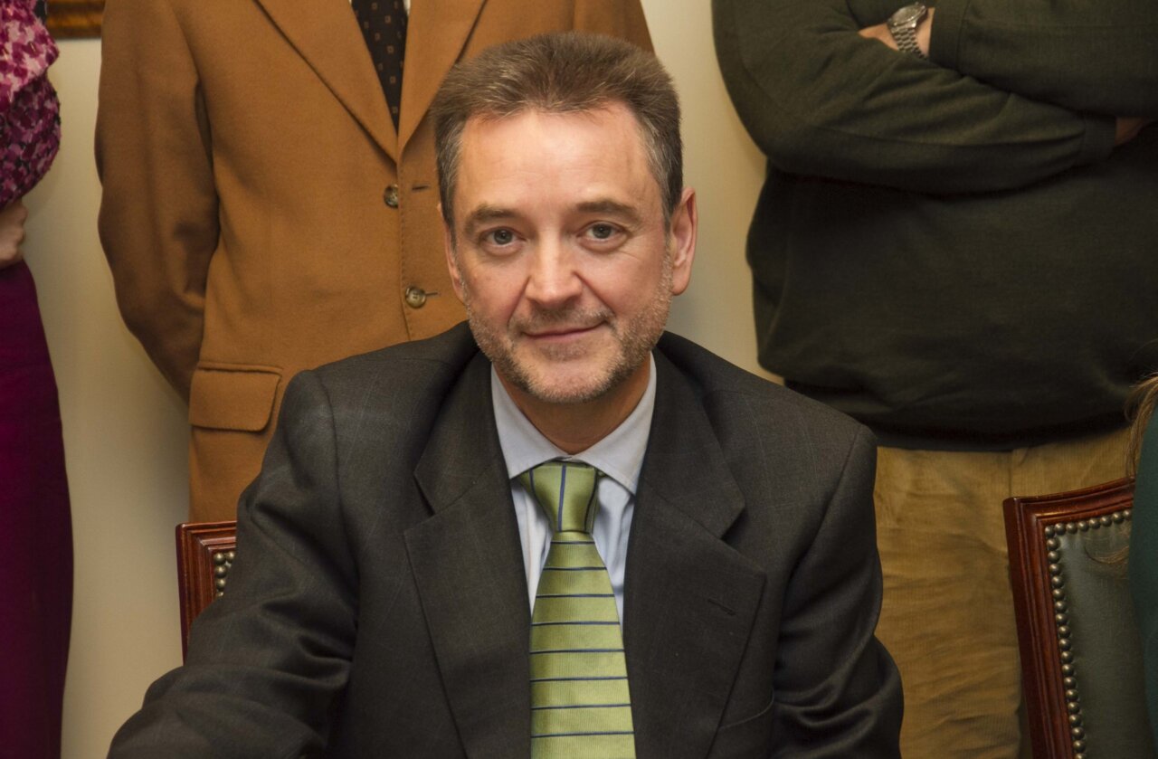 El magistrado Manuel Almenar en una reunión oficial del Tribunal Supremo.